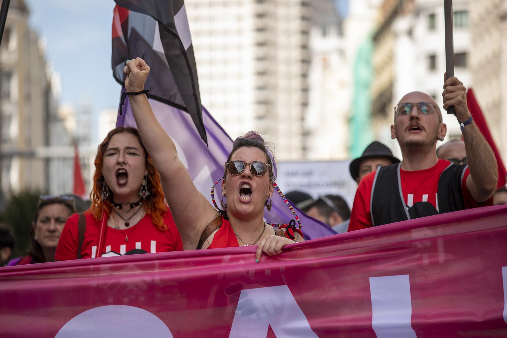 Manifestacion solidaridad La Suiza - 10